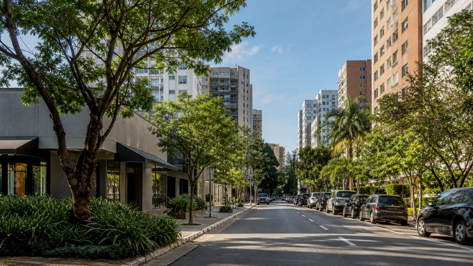 Contexto urbano residencial da Zona Norte de São Paulo